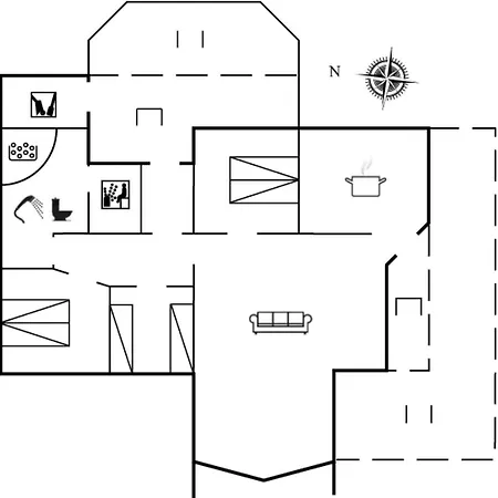 Holiday home Zuhra - 400m From The Sea By Interhome Hjorring